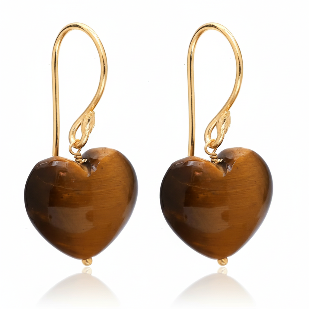 Tiger Heart Earring (1)