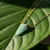 Amazonite Necklace 925 Silver Gold Plated Virgo - Image 12