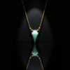 Amazonite Necklace 925 Silver Gold Plated Virgo - Image 11