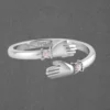 Love Hug Silver Ring - Image 3