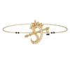 Krishna Murli Gold-Plated Sterling Silver Rakhi Bracelet