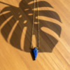 Lapis Lazuli Kite Pendant Necklace 925 Silver Gold Plated Sagittarius - Image 6