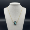 Labradorite Crystal Pendant Gold Plated Necklace Scorpio - Image 12