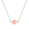 Pink Beads Nothing More Subtle Necklace