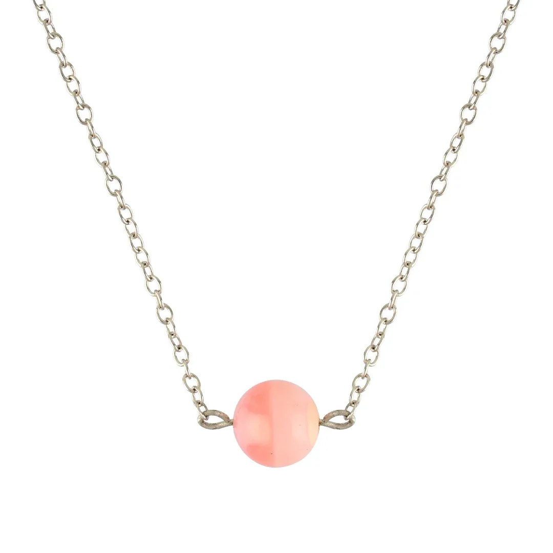 5-1.webp Pink Beads Nothing More Subtle Necklace - Image 1