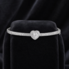 Silver Heart Bangle And Rings - Image 12