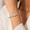Silver Heart Bangle And Rings - Image 2