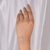 Circle Of Life Rose Gold American Diamond Bracelet - Image 3