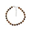 Tiger Eye Stone Beaded Bracelet ? Adjustable Natural Gemstone Bracelet for Men & Women | Friendship Day Gift - Image 2
