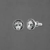 Unique Lion Face Silver Cuff-links - Image 2