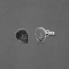 Skull Silver Cuff-links - Image 2