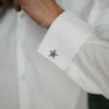 Unique Star Silver Cuff-links - Image 3