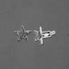 Unique Star Silver Cuff-links - Image 2