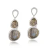 Labradorite and Sterling Silver Dangle Earrings ? A Perfect Fusion of Elegance and Mystical Charm. - Image 3