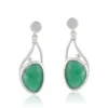 Green Onyx Solid 925 Sterling Silver Dangle Earrings ? A Touch of Timeless Elegance - Image 5
