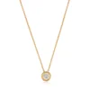 Elegant Gold-Plated Sterling Silver Necklace