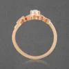 MOM Crown Rose Gold Ring - Image 5