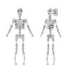 Exclusive Silver Skeleton Earrings