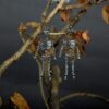 Exclusive Silver Skeleton Earrings - Image 3