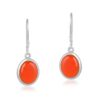Carnelian Gemstone Dangle Earrings
