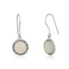 Calcedony Gemstone Dangle Earrings - Image 3