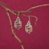 Nine Gems of Grace Embedded Dangle Earrings - Image 3