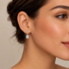 Dangle Drop Silver Earrings for Women - Image 2