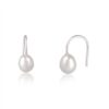 Lustrous Elegance: Pearl Sterling Silver Stud Earrings for Timeless Sophistication and Natural Beauty, Sterling Silver, No Gemstone