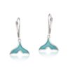 Whimsical Tails: Tail Charm Silver Earrings