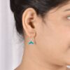 Whimsical Tails: Tail Charm Silver Earrings - Image 3