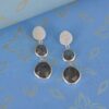 High-Quality labradorite Silver Earrings - Image 2