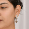 High-Quality labradorite Silver Earrings - Image 2