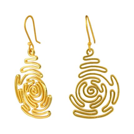 Spiral Maze-Craze Earrings