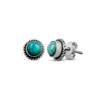 Exquisite Handmade Silver Stud Earrings- Fine Jewelry