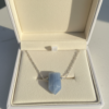 Blue Opal Point Necklace Sterling Silver October Birthstone - Image 9