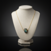 Labradorite Crystal Pendant Gold Plated Necklace Scorpio - Image 4