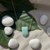 Amazonite Point Pendant Gold Chain Necklace Virgo Stone - Image 7