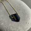 Black Onyx Crystal Point Necklace Gold Plated – Leo Birthstone - Image 5