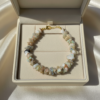 Opal Bracelet 925 Silver 18K Gold Plated October Birthstone - Image 5