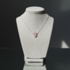 Rose Quartz Crystal Pendant Necklace Sterling Silver - Image 9