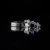 Timeless Love: A Set of Couple Silver Rings | A Perfect Gift for Valentine - Image 5
