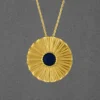 Gold Wheel of Life Jewelry Set - Image 3