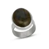Effortless Sophistication Precious stones Silver Ring