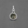 Handmade Silver Gem Stone Pendant - Image 2
