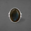 Effortless Sophistication Precious stones Silver Ring - Image 5