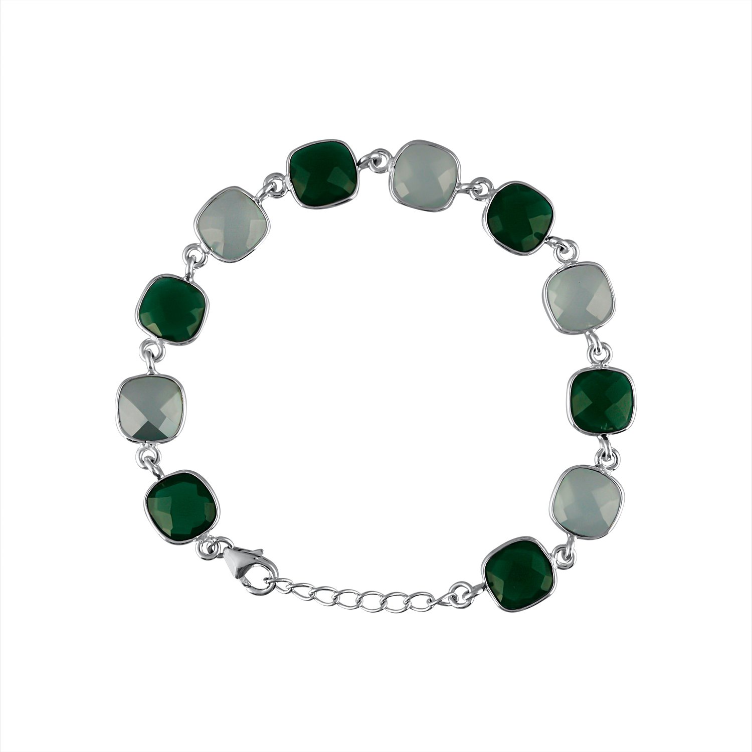 MG_8995-1.jpg Stunning Green Onyx Bracelet - Image 1