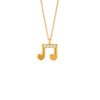 Musical Instrument Pendant Necklace for Kids