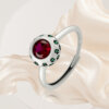 Vintage Arabian Gemstone Silver Ring for Every Wear - Image 4
