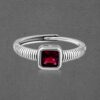 Ruby 925 Sterling Silver Ring : Timeless Elegance and Natural Beauty - Image 2