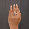 925 Sterling Silver Rings With American Diamond Accents - Image 4